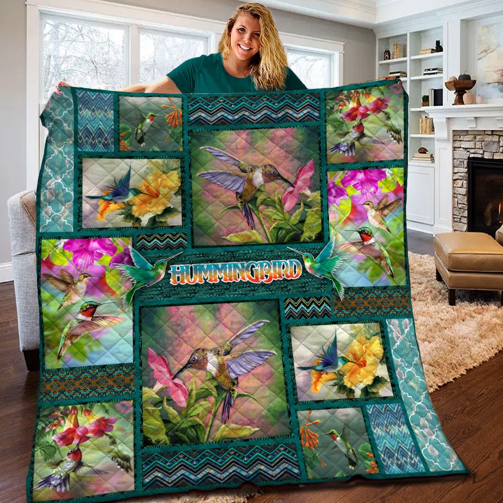 Hummingbird Quilt Blanket BBB240222SM