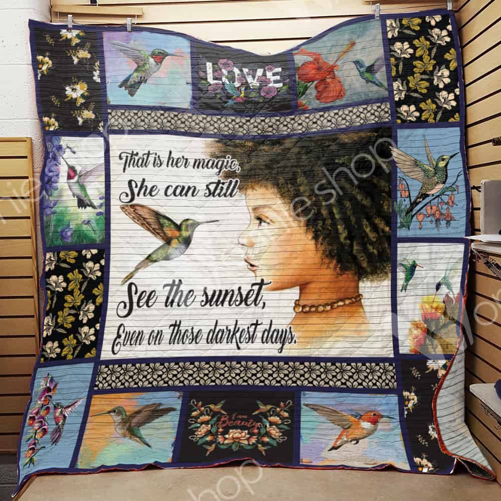 Hummingbird Quilt Blanket DHC03021038TD