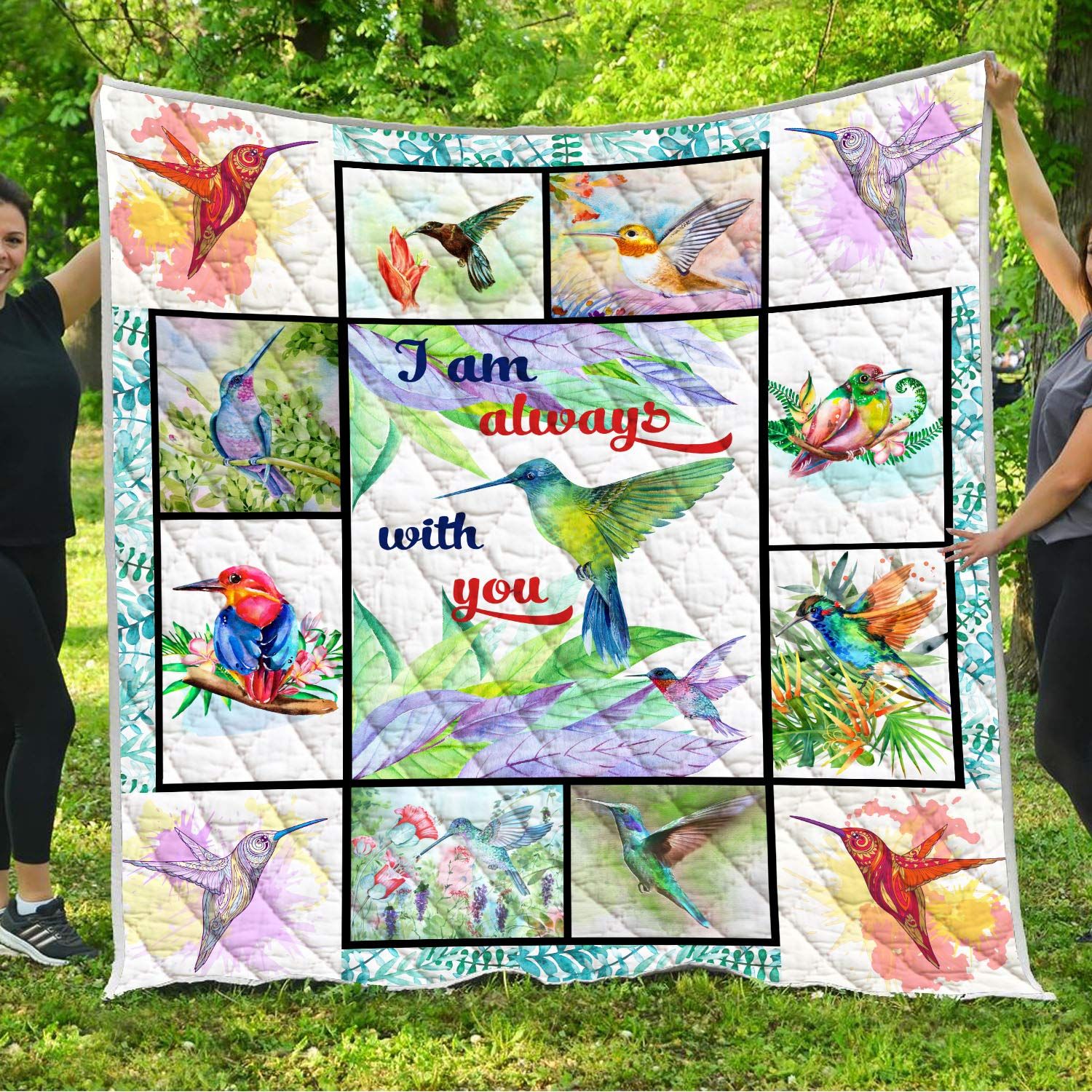 Hummingbird Quilt Blanket DHC13122838VT