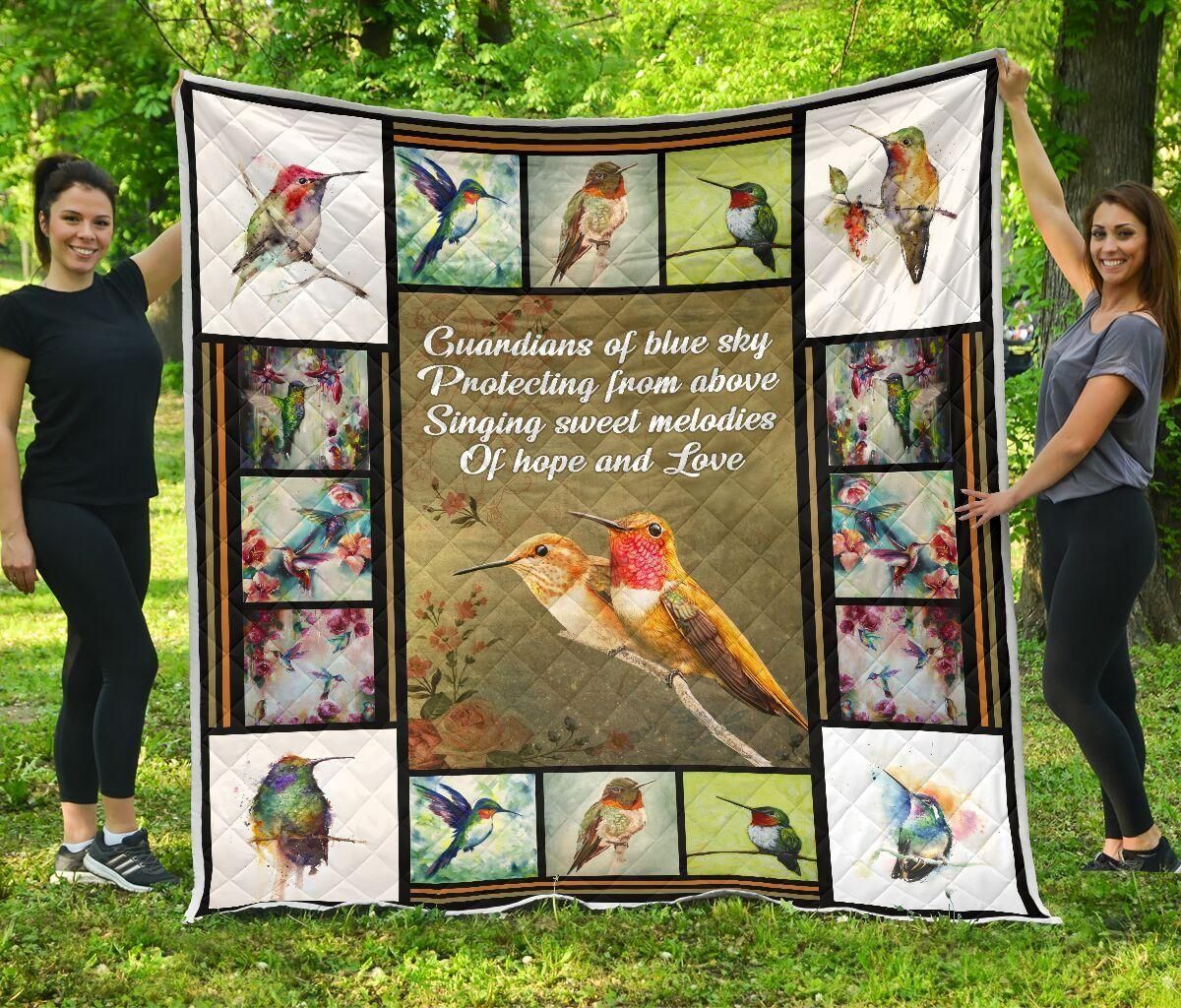 Hummingbird Quilt Blanket DHC13124098VT
