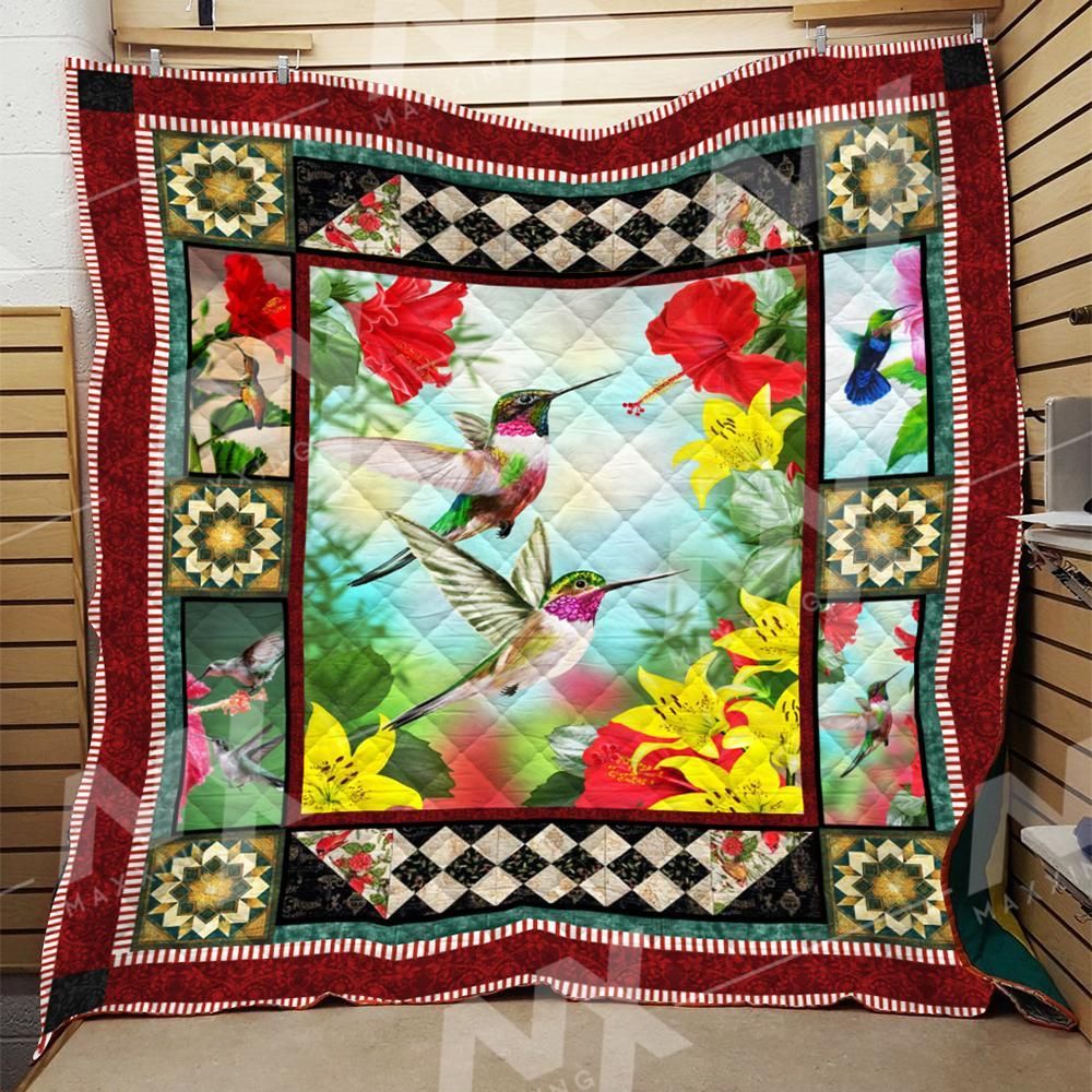 Hummingbird Quilt Blanket DHC3112152VT