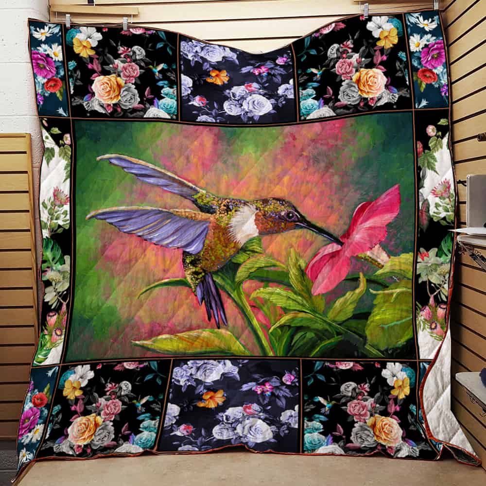 Hummingbird Quilt Blanket Q1902 10 Dhc1312339Dd