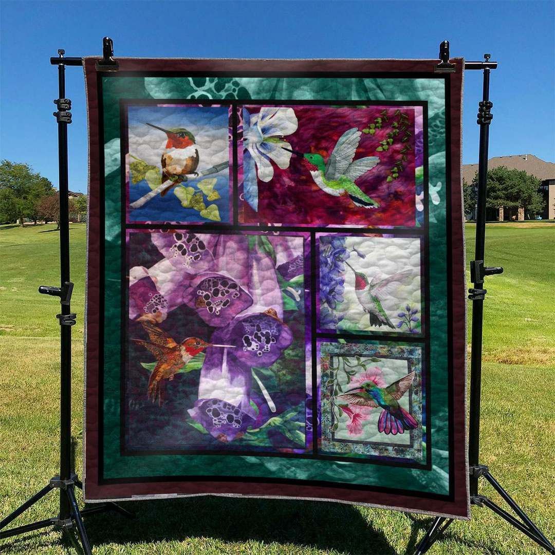Hummingbird TD2809628 Quilt Blanket