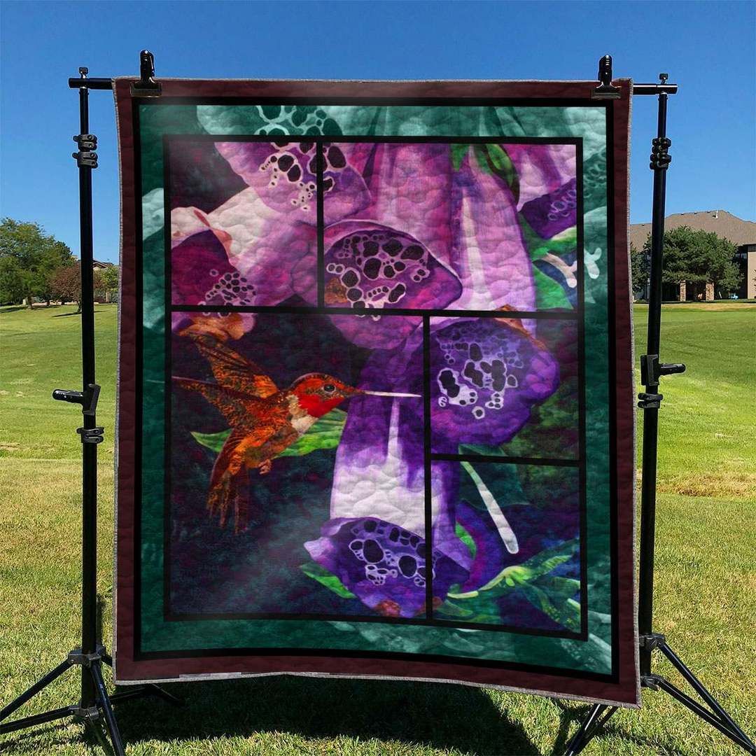 Hummingbird TD2809629 Quilt Blanket