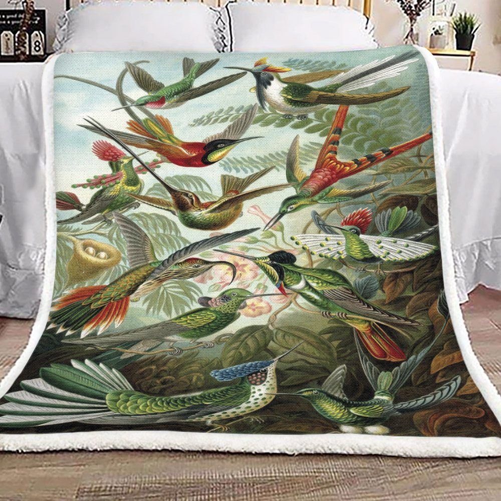 Hummingbird Sherpa Fleece