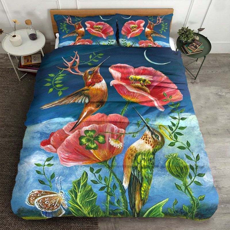 Hummingbird Bedding Set