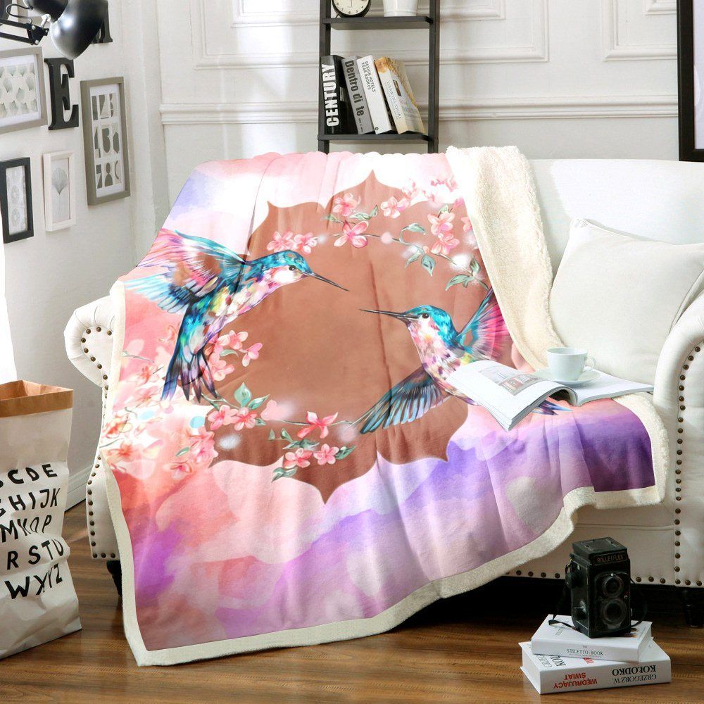 Hummingbird Sherpa Fleece