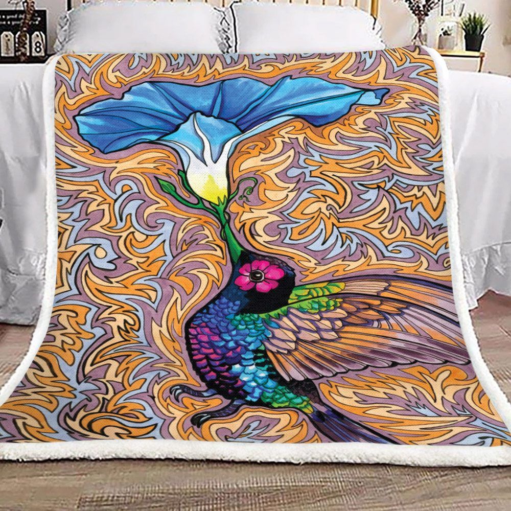 Hummingbird Sherpa Fleece