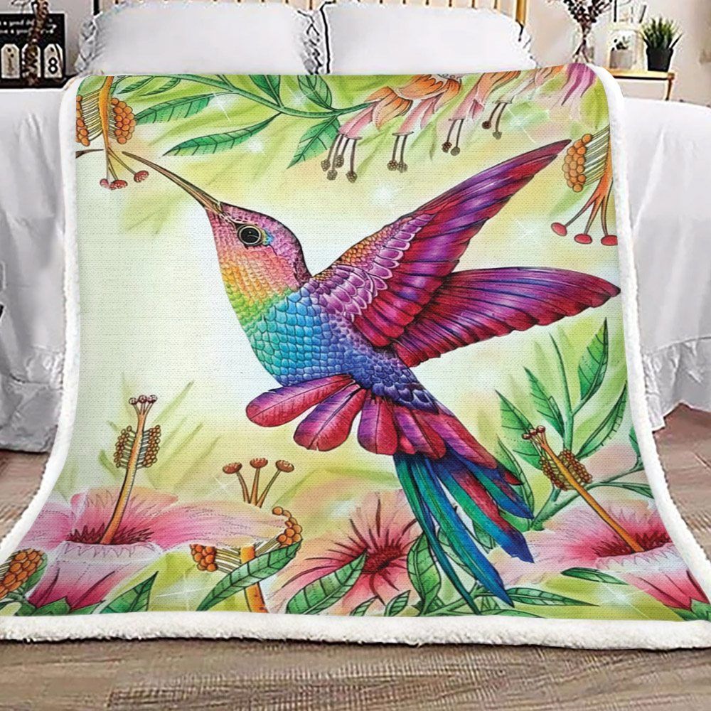 Hummingbird Sherpa Fleece