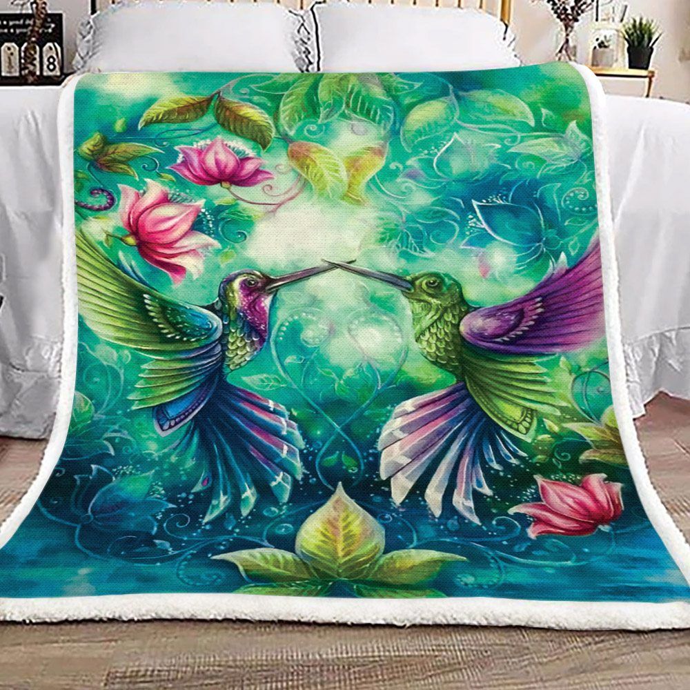 Hummingbird Sherpa Fleece