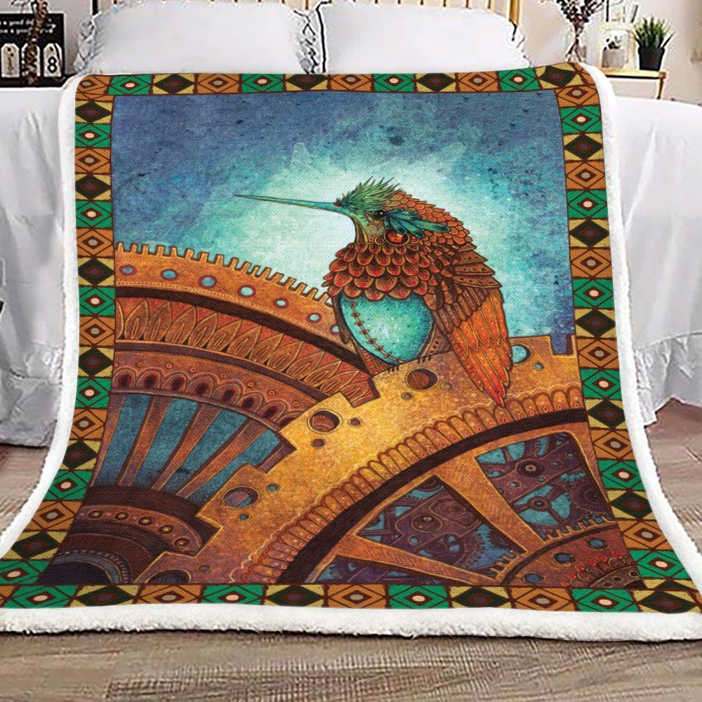 Hummingbird Sherpa Fleece