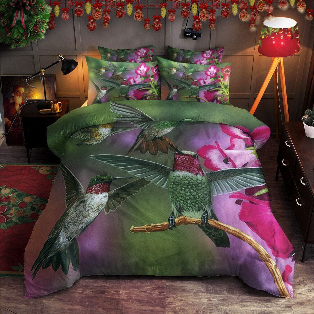 Hummingbird Bedding Set