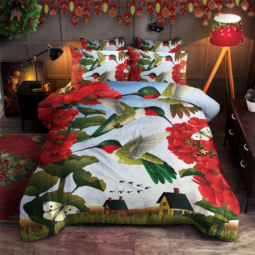 Hummingbird Bedding Set