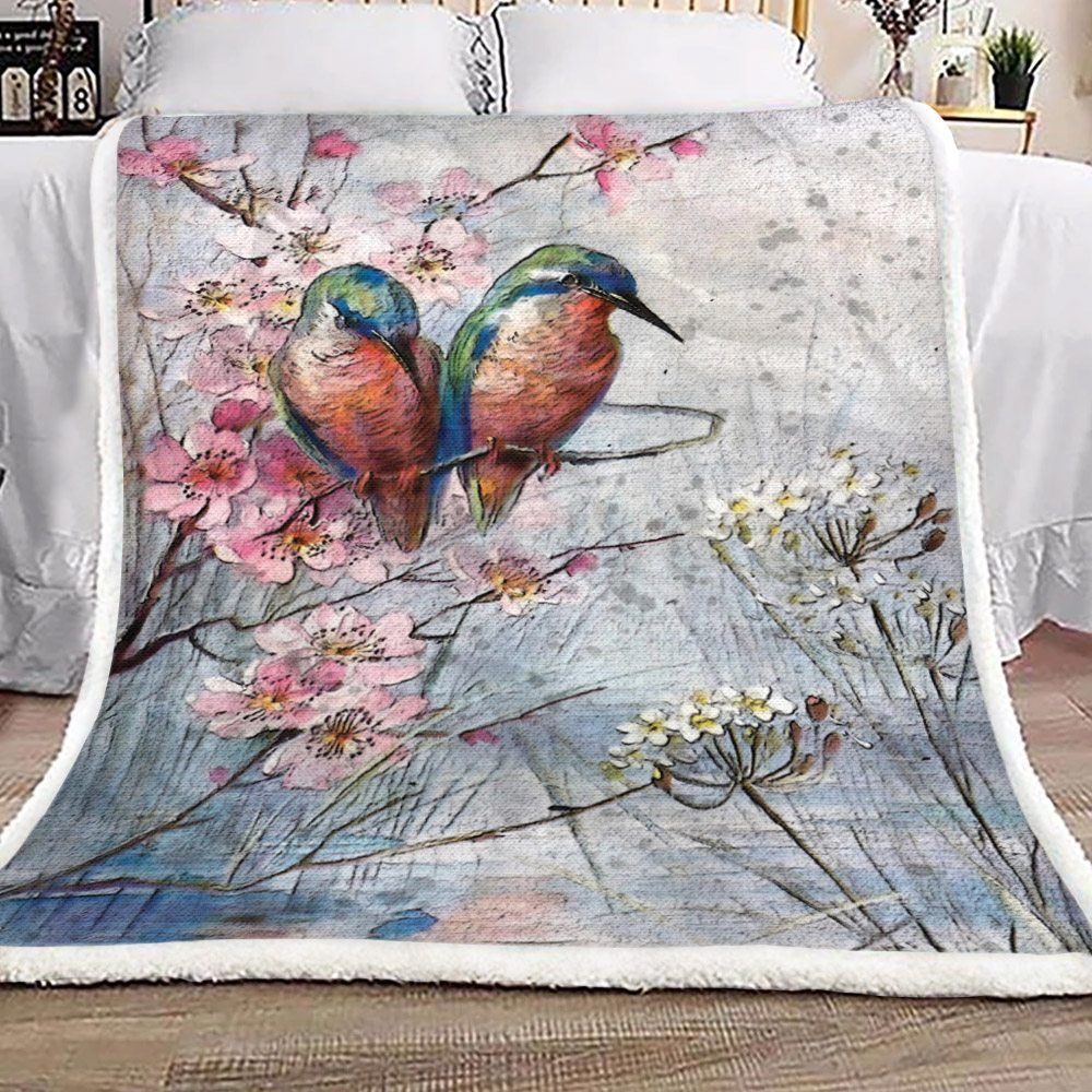 Hummingbird Sherpa Fleece