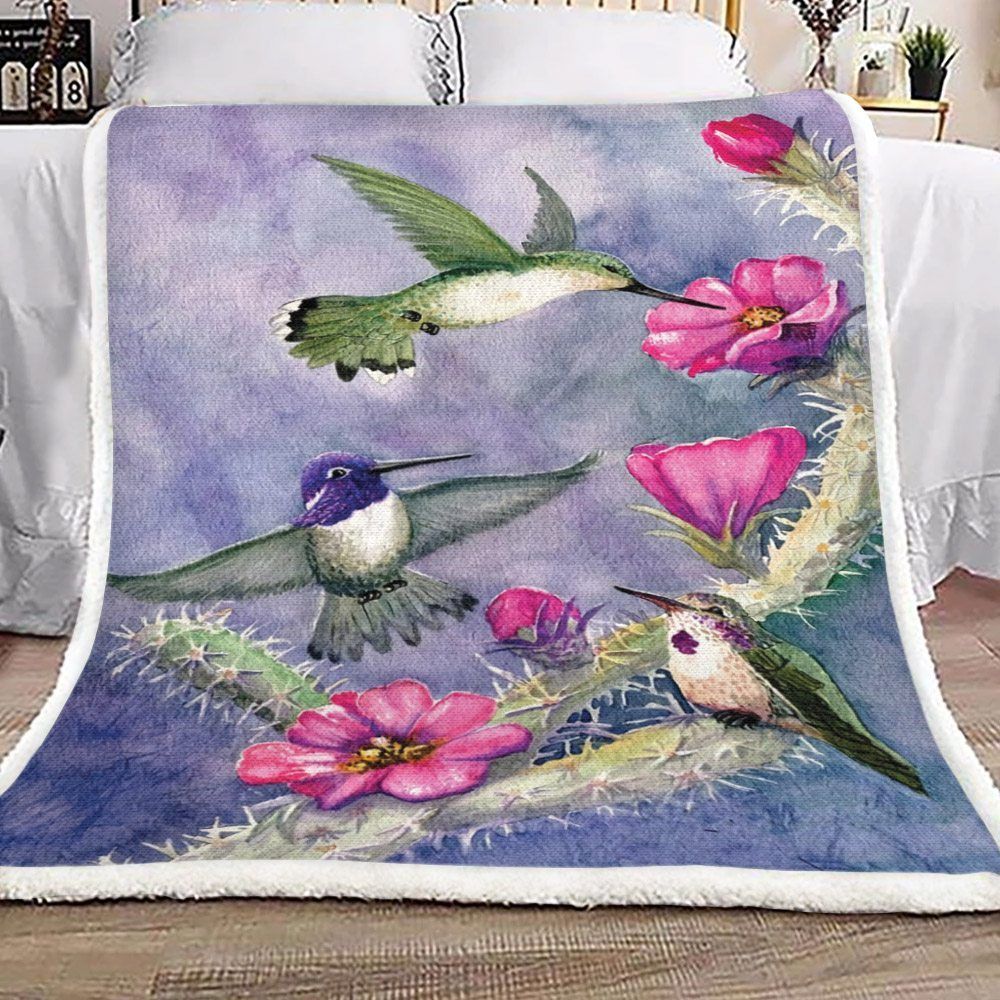 Hummingbird Sherpa Fleece