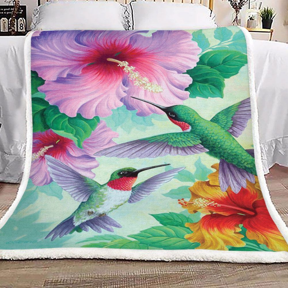 Hummingbird Sherpa Fleece