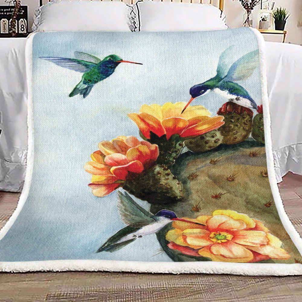Hummingbird Sherpa Fleece