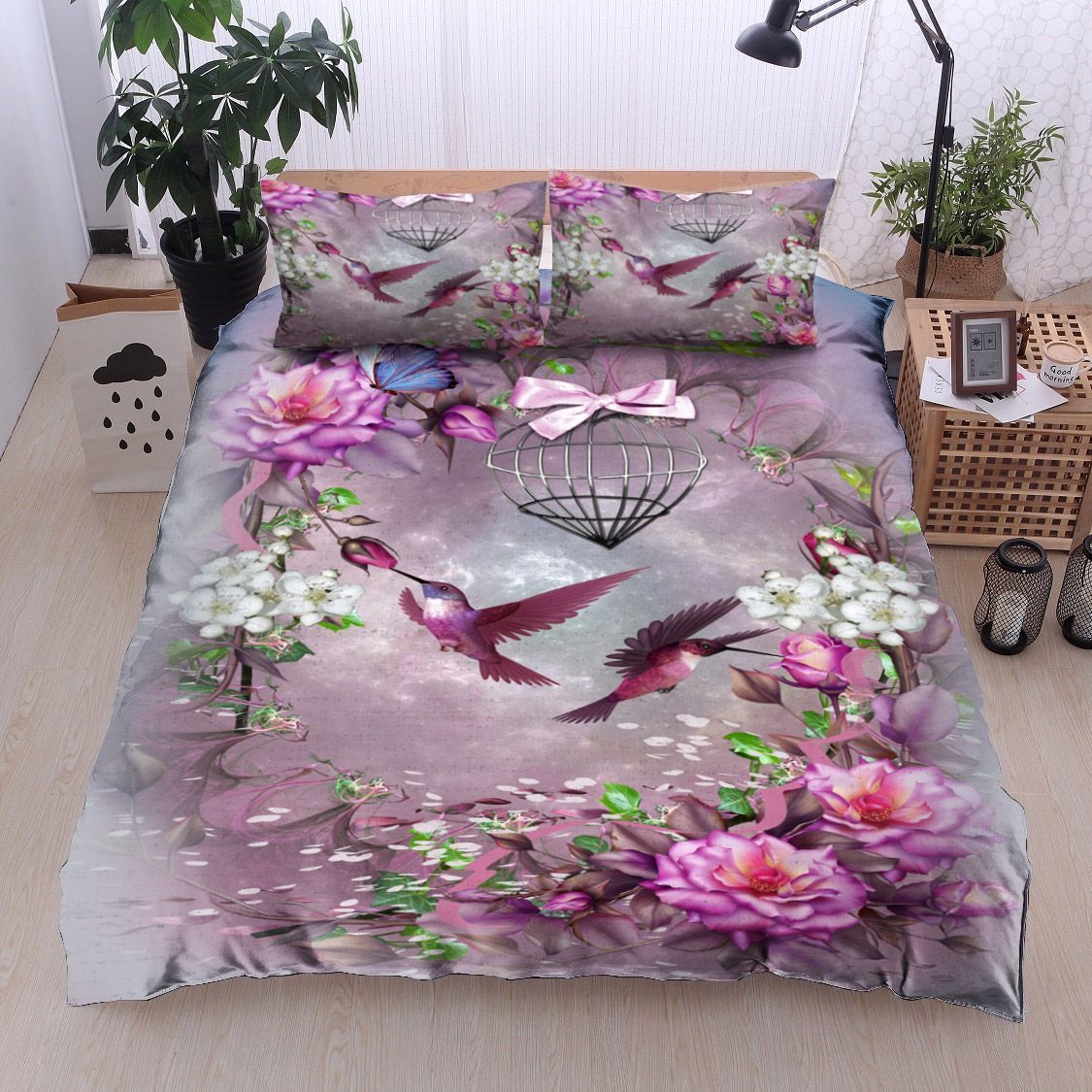 Hummingbird Bedding Set