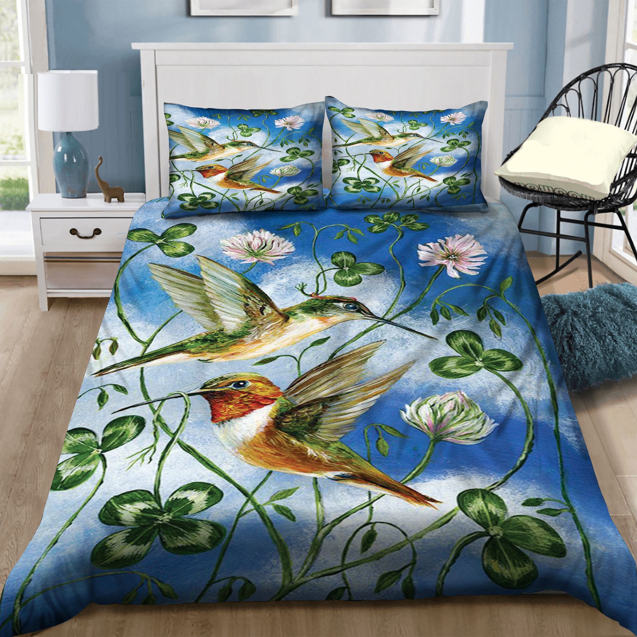 Hummingbirds Bedding Set