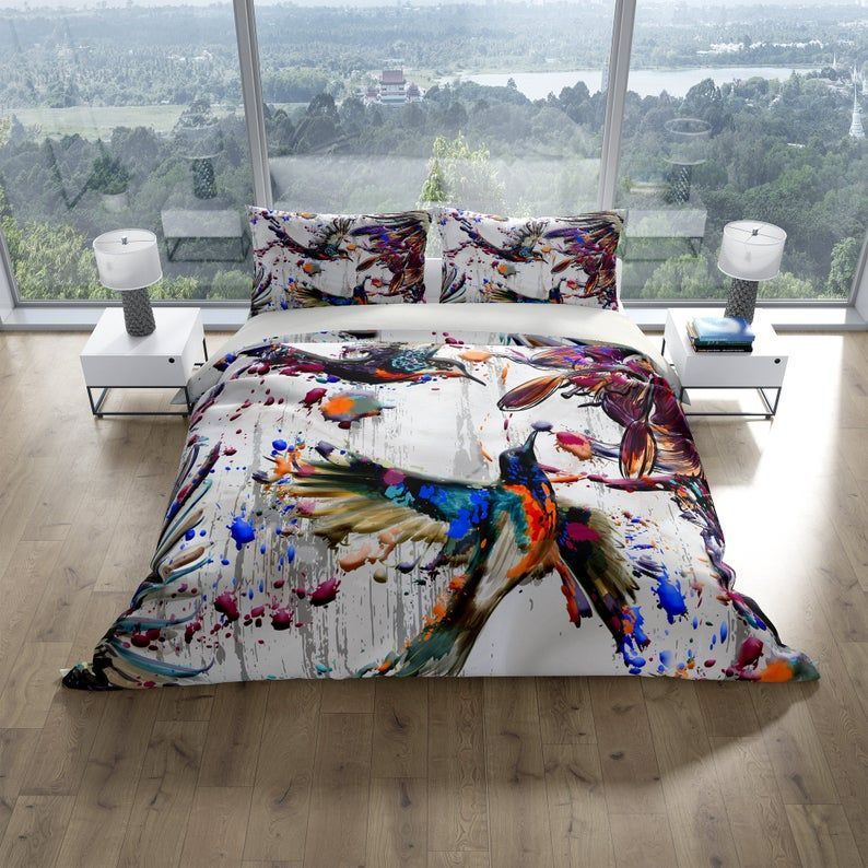 Hummingbirds Bedding Set