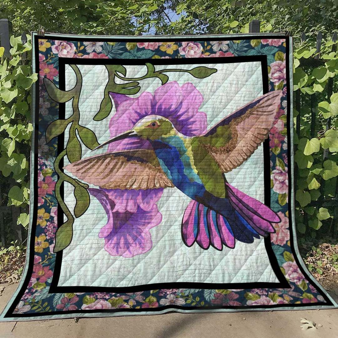 Hummingbirds  CG140613 Quilt Blanket
