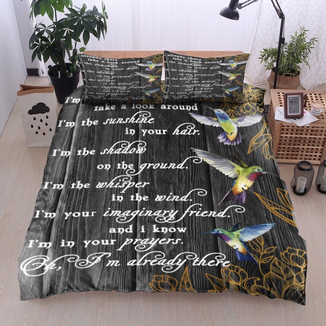 Hummingbirds Bedding Set