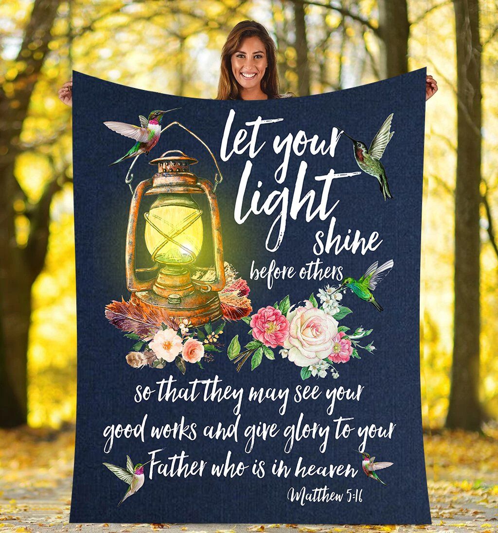 Hummingbirds Fleece Blanket