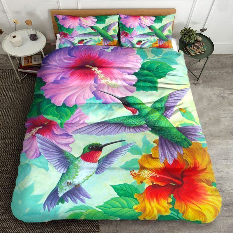 Hummingbirds Bedding Set