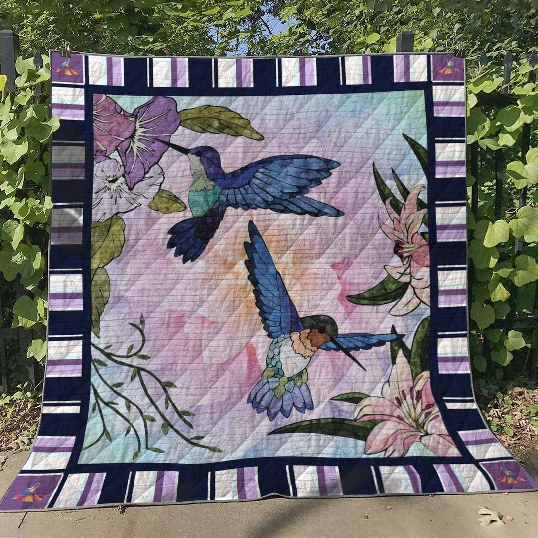Hummingbirds NN140615 Quilt Blanket