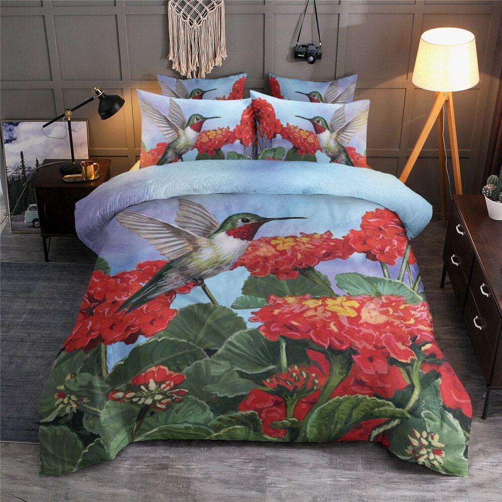 Hummingbirds Bedding Set