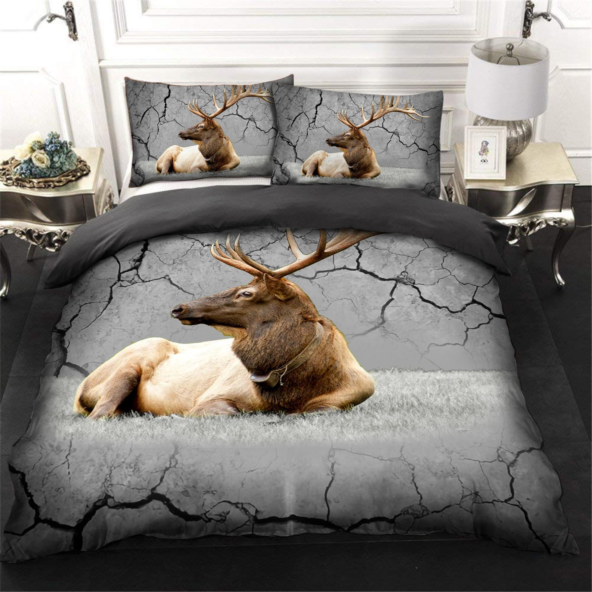 Hungting Elk Bedding Set