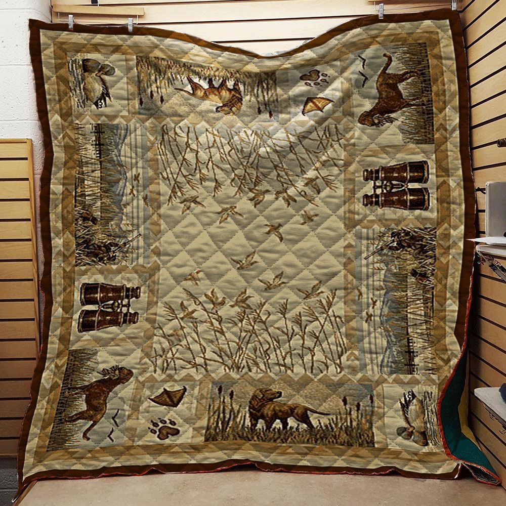 Hunting Acient Area Quilt Blanket DHC0102380TD