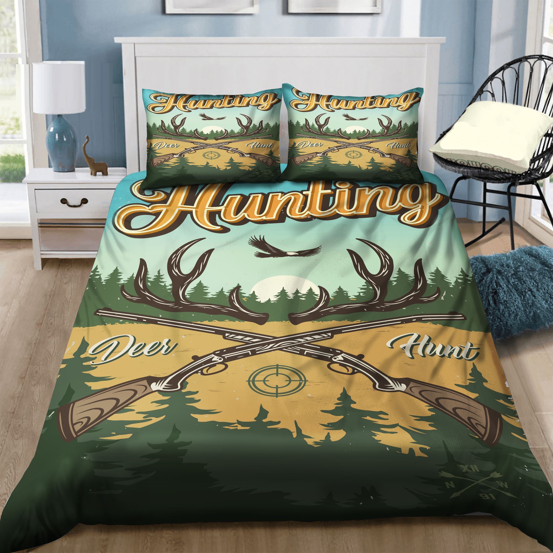 Hunting  Bedding Set