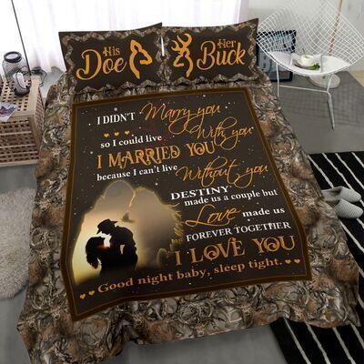 Hunting Camo Bedding Set