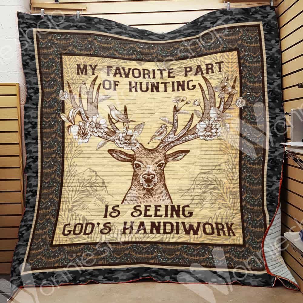 Hunting CL15100209MDQ Quilt Blanket