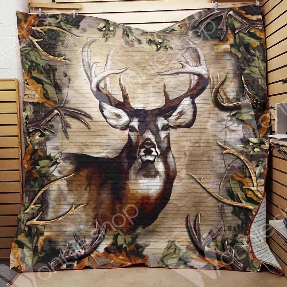 Hunting CL15100211MDQ Quilt Blanket
