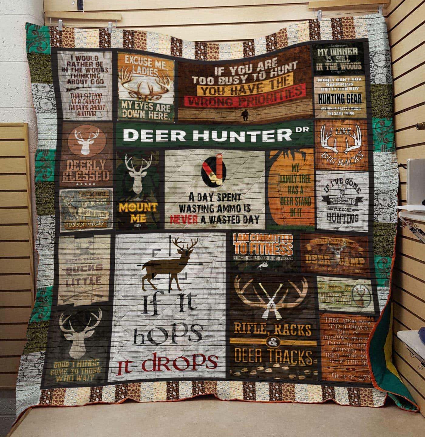 Hunting CLA0810306Q Quilt Blanket