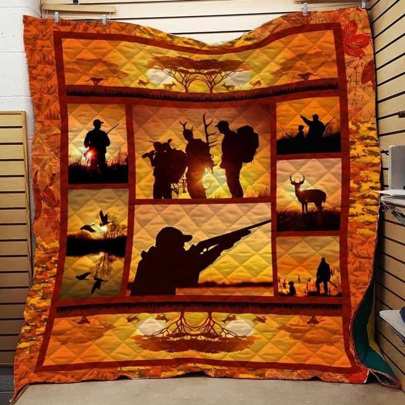 Hunting CLA1610731Q Quilt Blanket