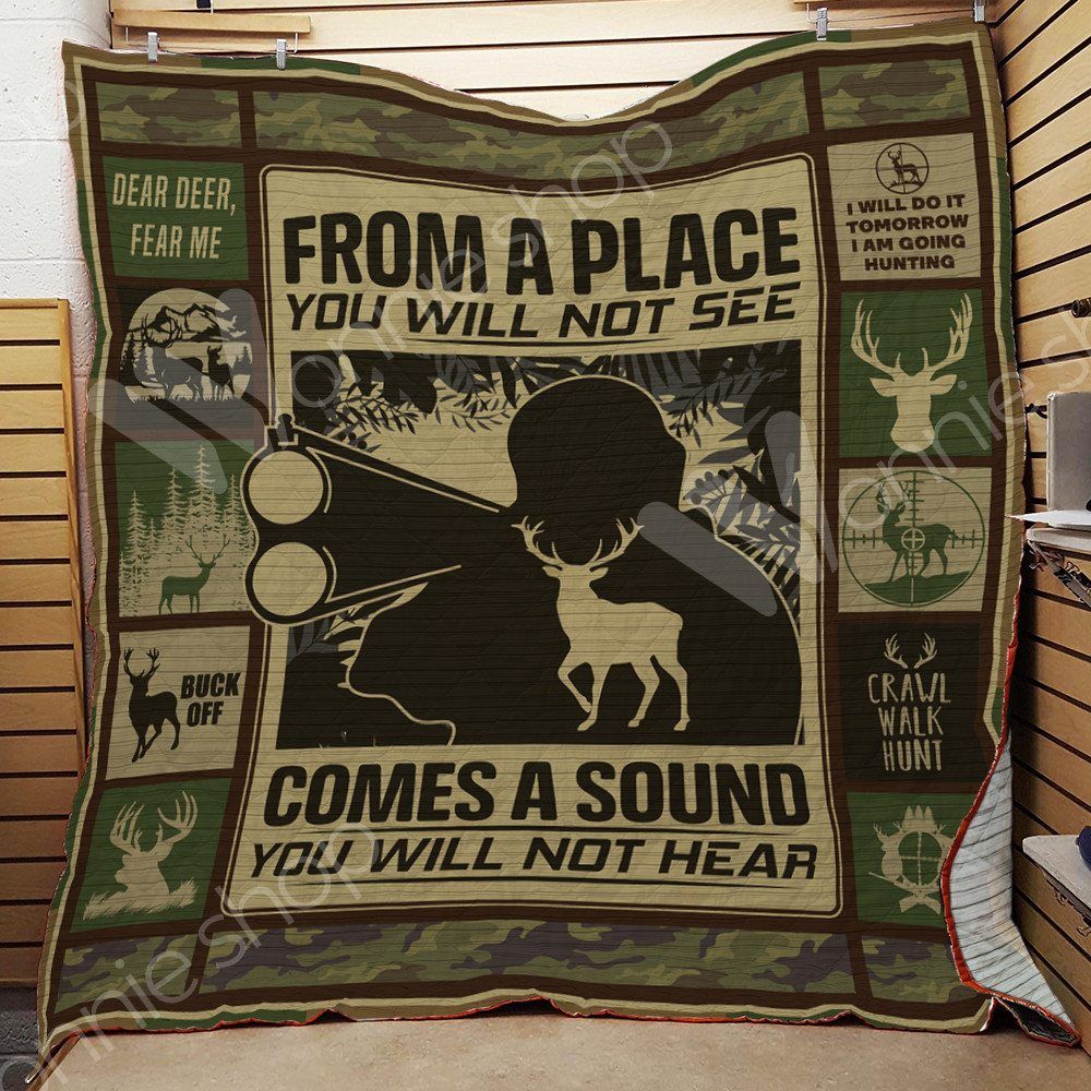 Hunting CLD220727 Quilt Blanket