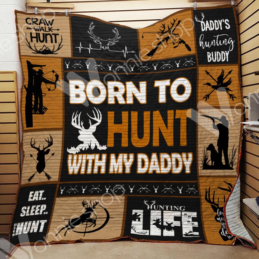 Hunting Dad Quilt Blanket DHC01021492TD