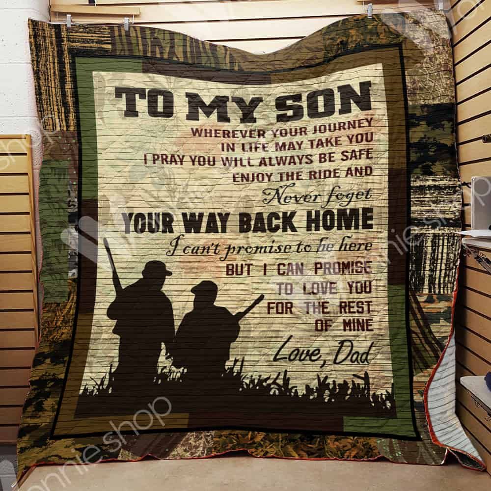 Hunting Dad Quilt Blanket DHC03021170TD