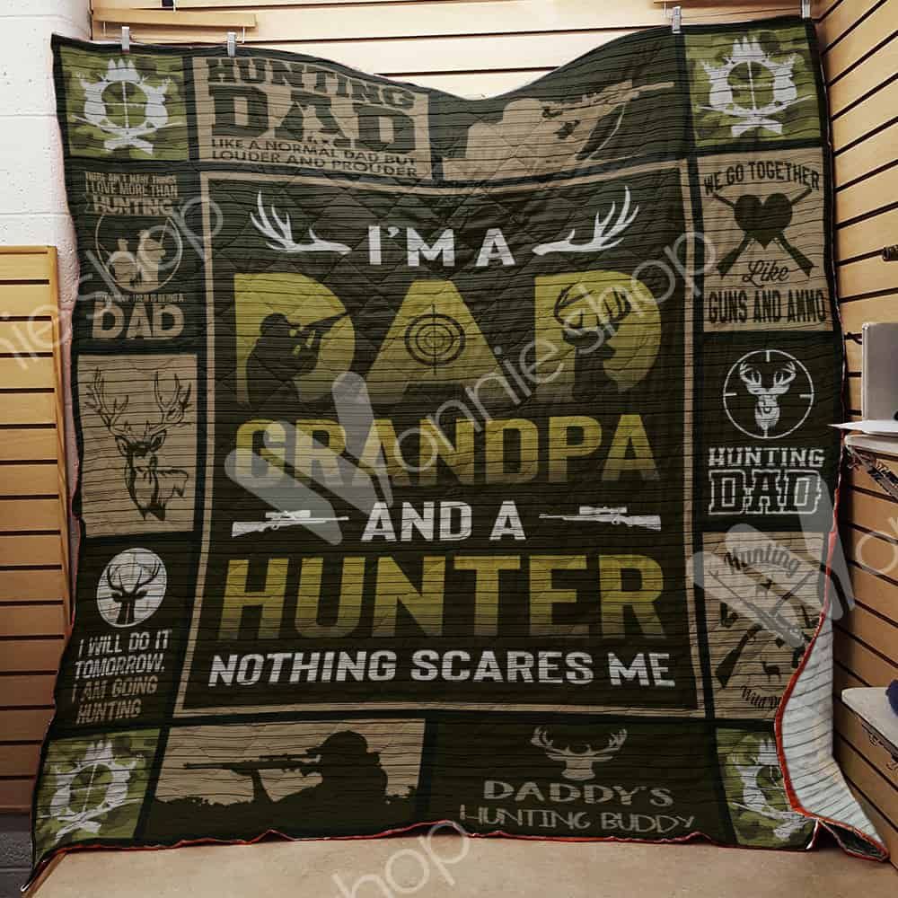 Hunting Dad Quilt Blanket DHC03021218TD