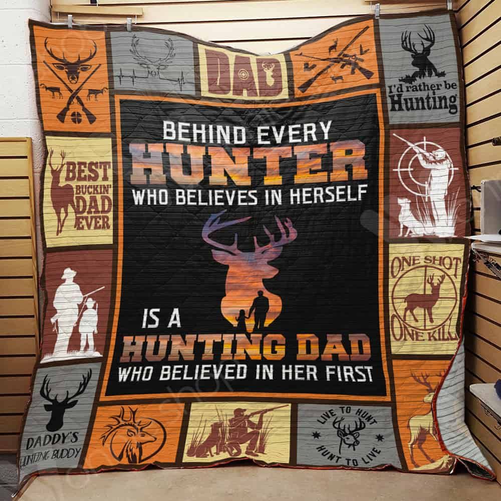 Hunting Dad Quilt Blanket DHC0302714TD