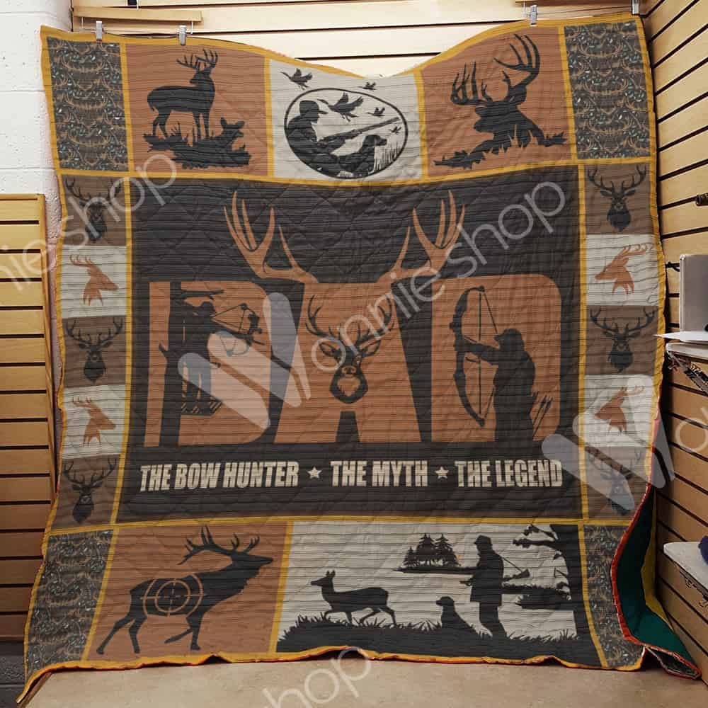 Hunting Dad Quilt Blanket DHC06021237TD