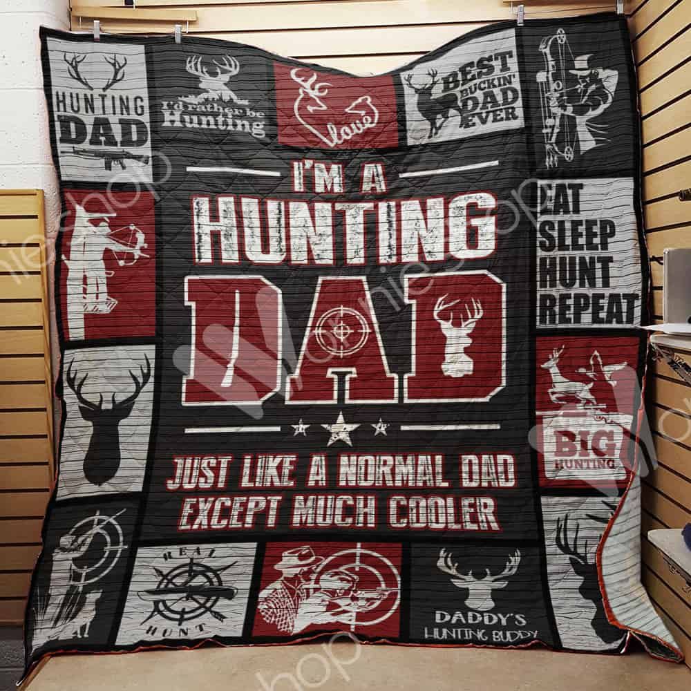Hunting Dad Quilt Blanket DHC1102229TD