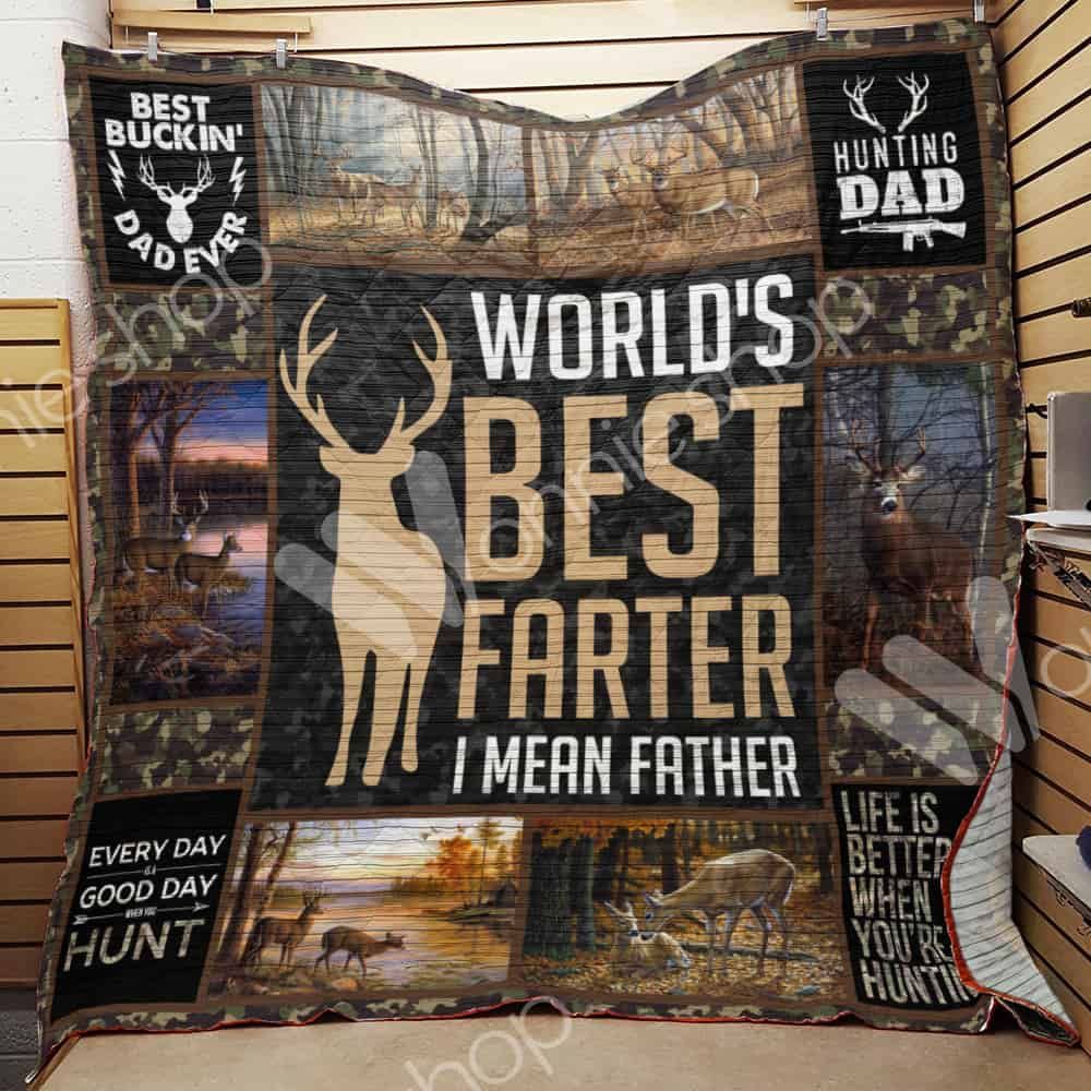 Hunting Dad Quilt Blanket DHC1102265TD
