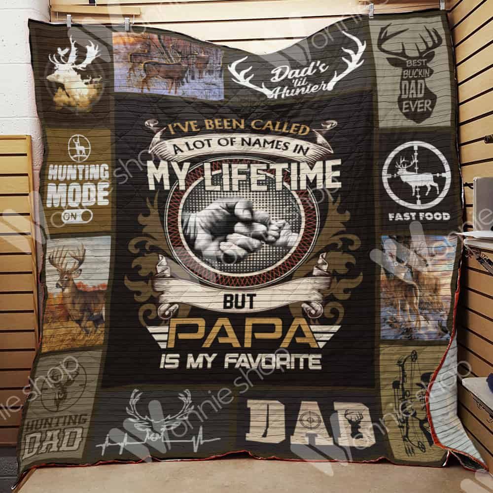 Hunting Dad Quilt Blanket DHC1102287TD