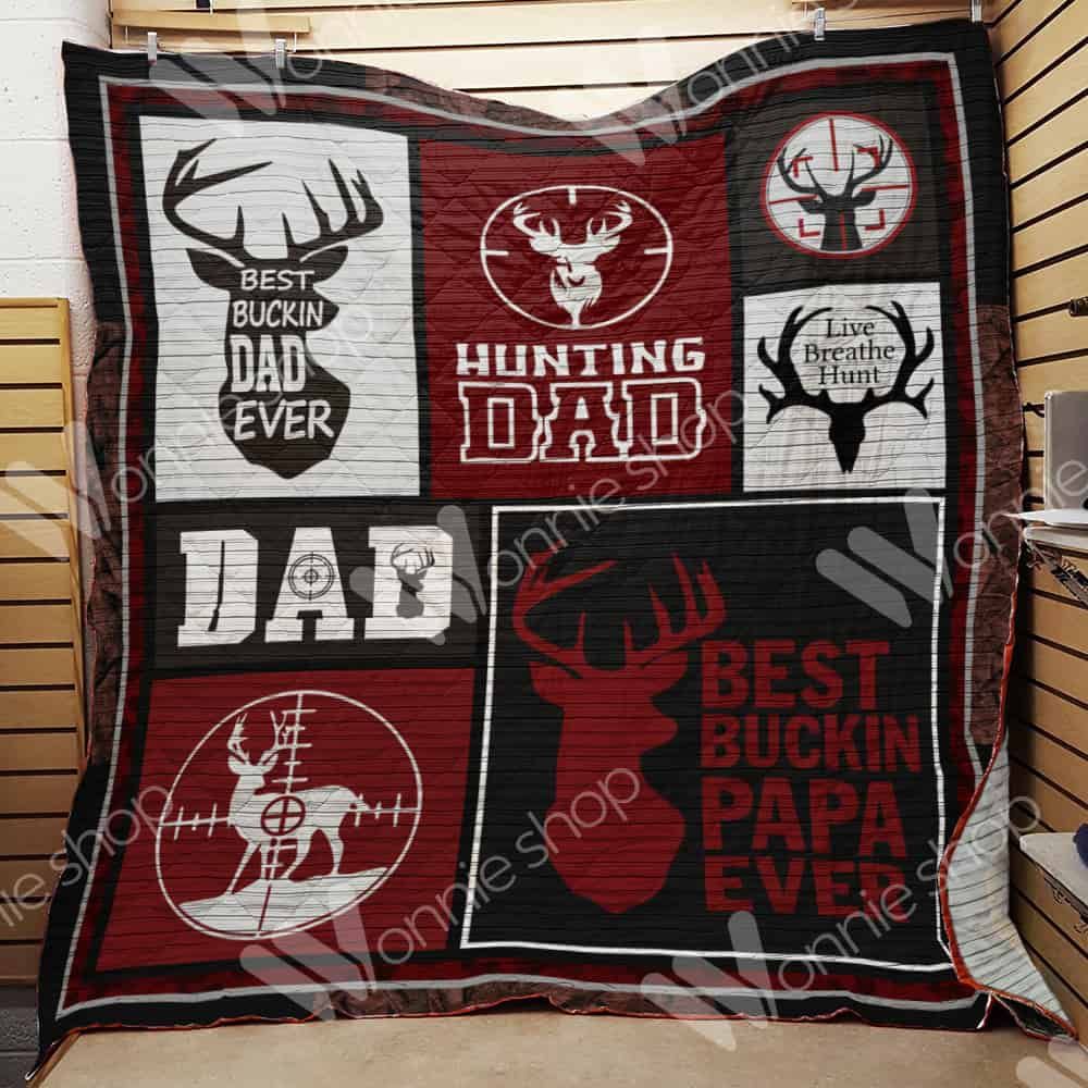 Hunting Dad Quilt Blanket DHC1102307TD