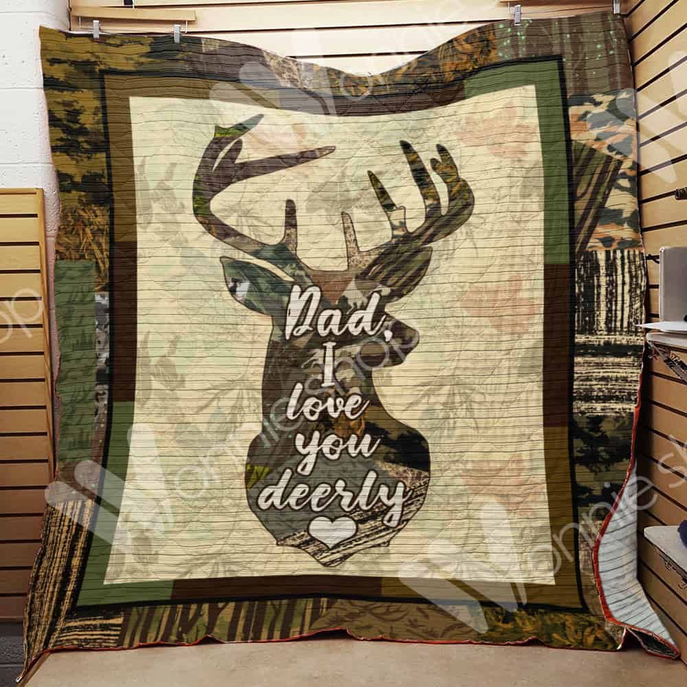 Hunting Dad Quilt Blanket DHC1102332TD