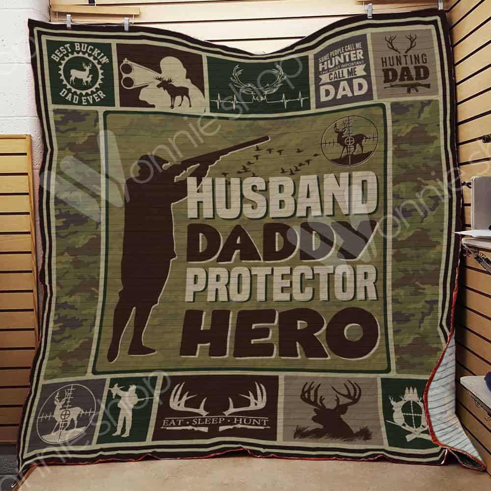 Hunting Dad Quilt Blanket DHC1102381TD
